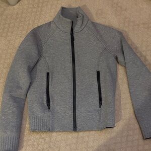 Lululemon Gray Zip-Up Jacket Sz 2